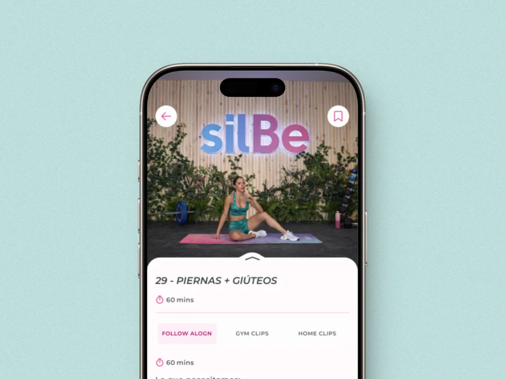 UX/UI Redesign of SilBe Fitness App